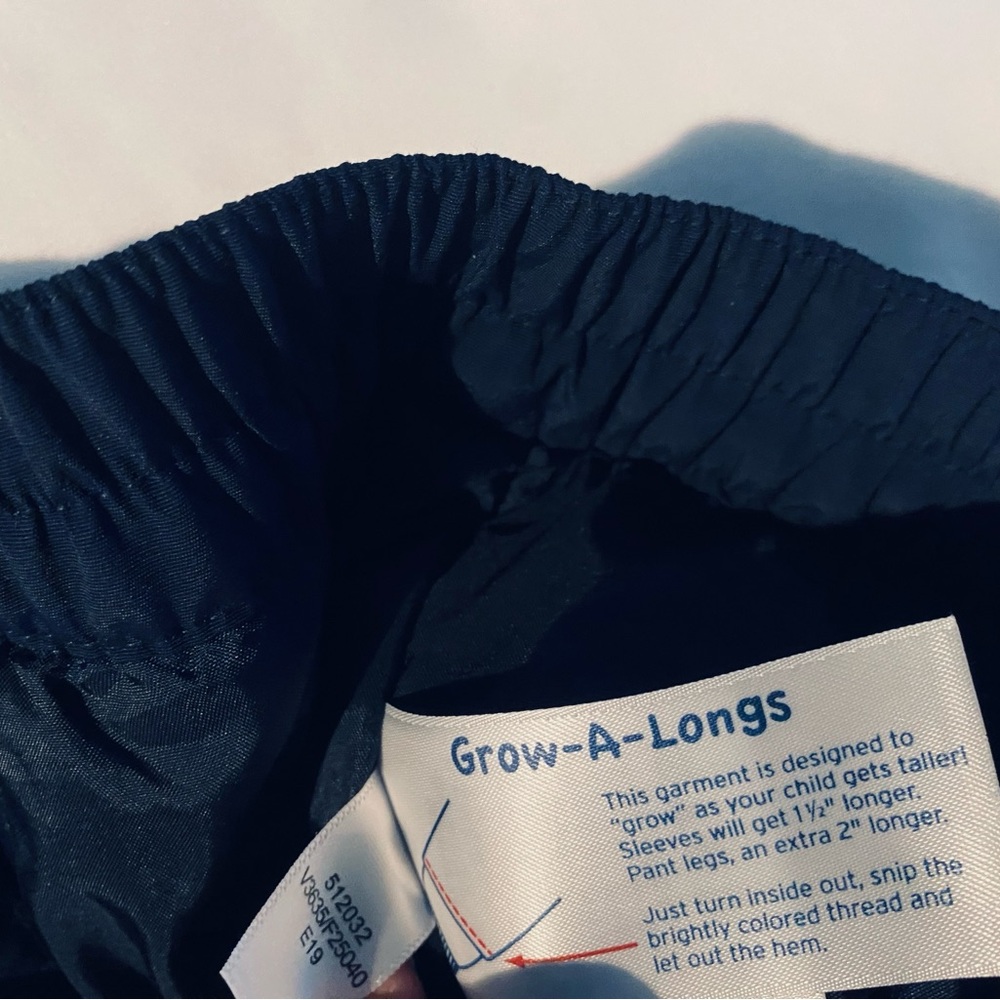Lands' End Navy Blue Winter Snow Pants Insulated kids/ Adults - Picture 3 of 13